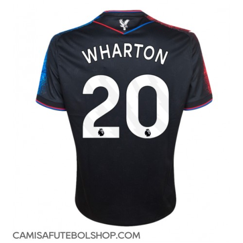 Camisa de time de futebol Crystal Palace Adam Wharton #20 Replicas 3º Equipamento 2024-25 Manga Curta